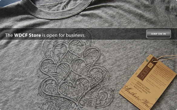 The WDCF Store is open